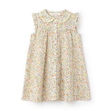 ボタニカル柄ワンピース【日本製】