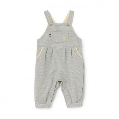 千鳥柄サロペット【日本製】