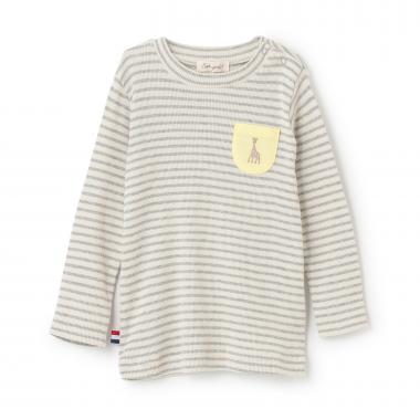 テレコボーダー長袖Tシャツ【日本製】