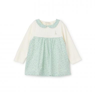 小花柄チュニック【日本製】