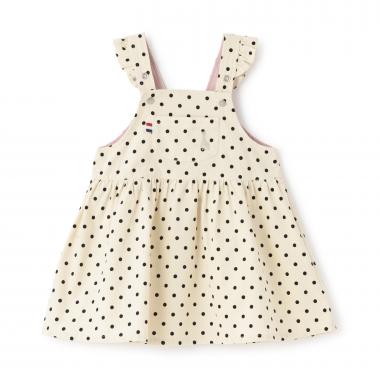 ドットジャンパースカート【日本製】