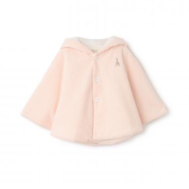 水玉ベロアマント【日本製】