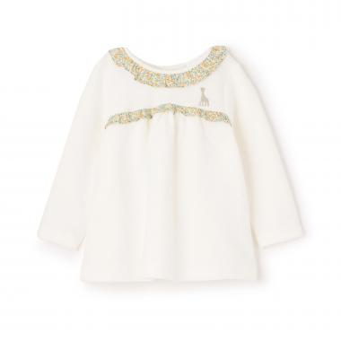 小花柄チュニック【日本製】