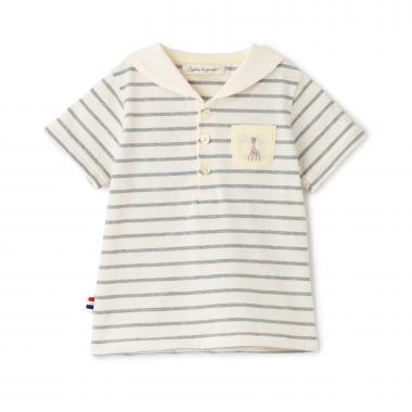 セーラーボーダー半袖Tシャツ【日本製】