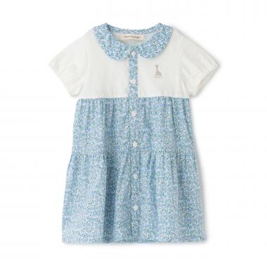 花柄ワンピース【日本製】