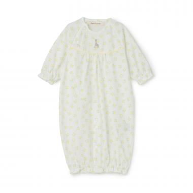 花柄プリント2WAYオール【日本製】