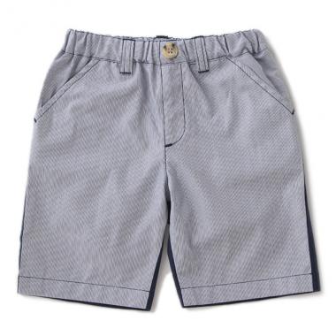 【KISETTE】 ミジンストライプハーフパンツ【日本製】