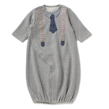 【KISETTE】 ギンガムチェックサスペンダー兼用ドレス【日本製】