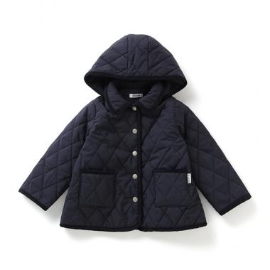 【KISETTE】 中綿キルトフレアーコート【日本製】