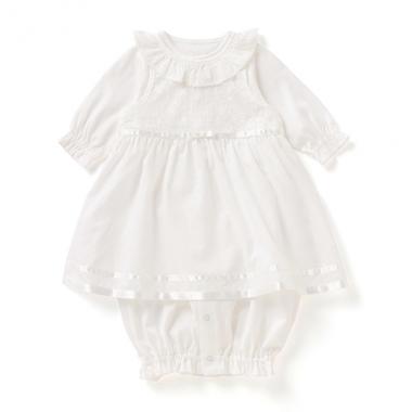 【KISETTE】 エプロン付兼用ドレス【日本製】