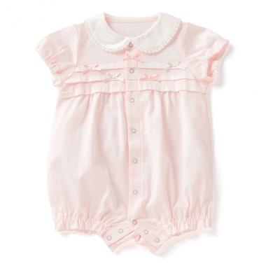 【KISETTE】 リボンショートオール【日本製】