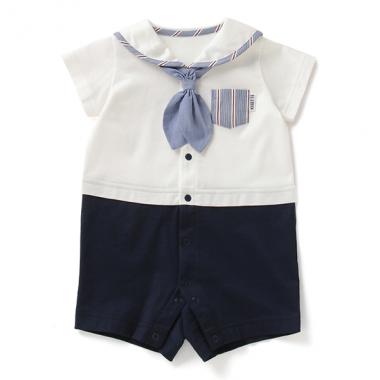 【KISETTE】 セーラーショートオール【日本製】