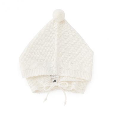 ニットボンネット帽子【日本製】