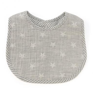 【KISETTE】 星柄ガーゼスタイ【日本製】