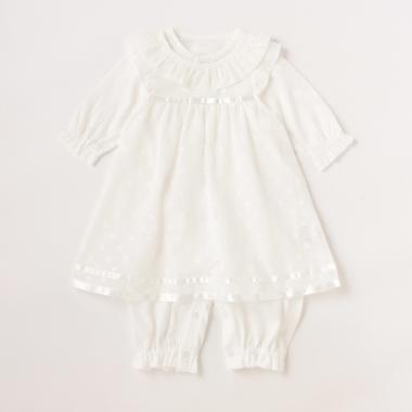 【KISETTE】エプロンつき兼用ドレス【日本製】