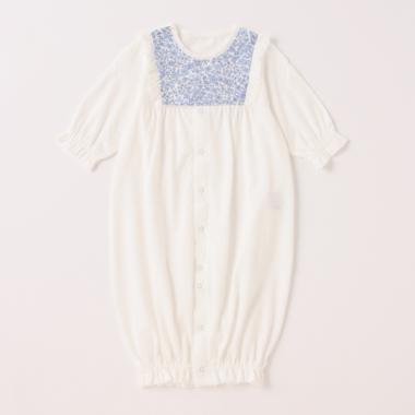 【KISETTE】小花柄ローンヨーク兼用ドレス【日本製】