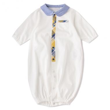 【KISETTE】チェック前立て兼用ドレス【日本製】