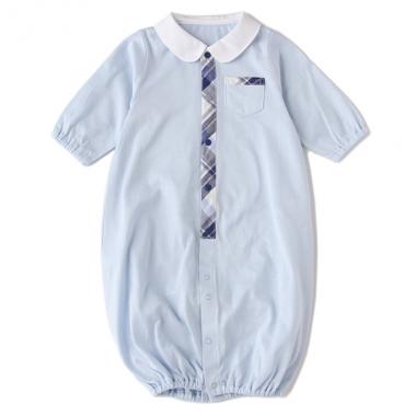 【KISETTE】チェック前立て兼用ドレス【日本製】