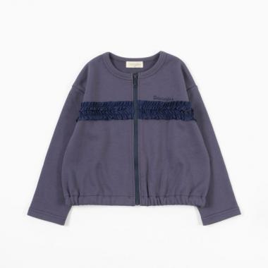 裏毛ジップアップジャケット(120~160)