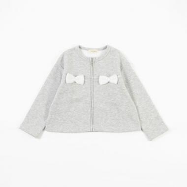 裏シャギー ジップアップジャケット(120~160)