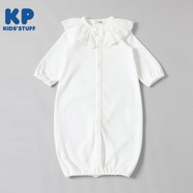 レース衿のスムース2WAYドレス(Free)