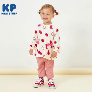 KP リンゴベロアジャガードパンツセット(80～100)