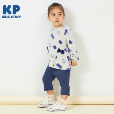 KP リンゴベロアジャガードパンツセット(80～100)