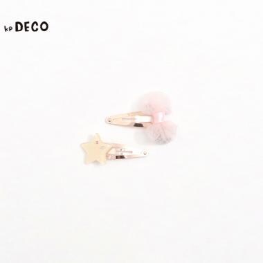 KPDECO ヘアピン(パッチンどめ)2個セット