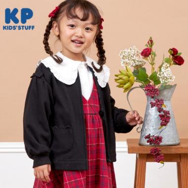 KP(ケーピー)スカラップポケット裏シャギージップアップ(90～140)