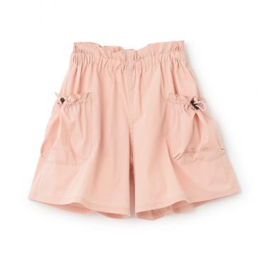 軽量速乾綿ナイロンドローストリングポッケキュロット