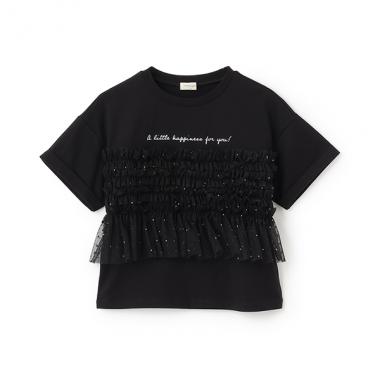 キラキラチュールビスチェドッキングTシャツ