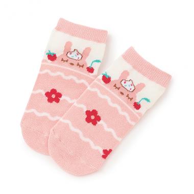 mimiフルーツ＆花モチーフソックス