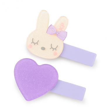 mimi＆ハートモチーフヘアクリップ