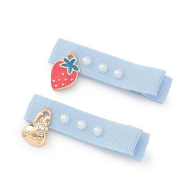 イチゴモチーフヘアクリップ