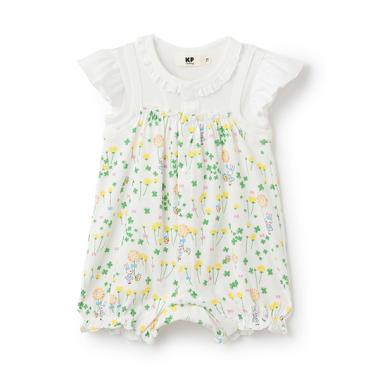 フライスたんぽぽmimi柄ショートオール