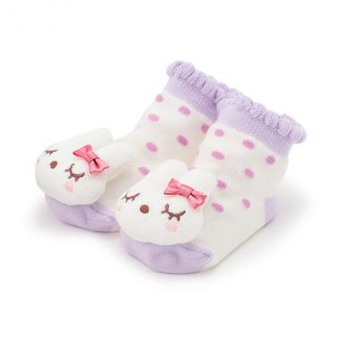 mimiマスコットつきソックス