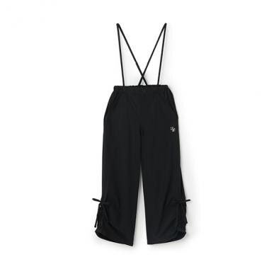 trois lapins (トロワラパン) 裾ギャザーサスペンダーつきパンツ