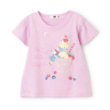 mimiちゃん＆パフェ 半袖Ｔシャツ