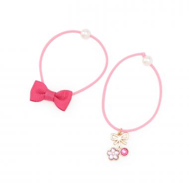 リボンモチーフ ヘアポニー