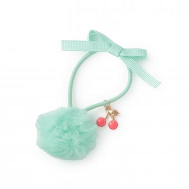 ボン天＆リボンモチーフ ヘアポニー