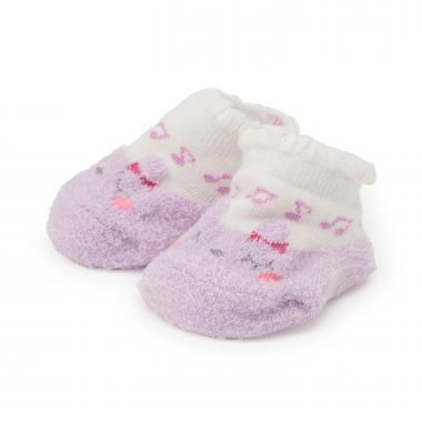 mimiちゃん×音符柄 BABYソックス