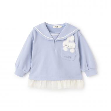 セーラーカラー トレーナー 【吸湿発熱】