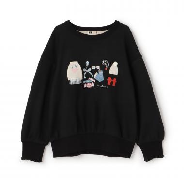 スムース裏シャギー トレーナー