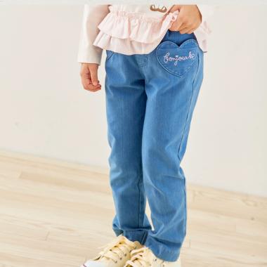 デニムニット 10分丈パンツ