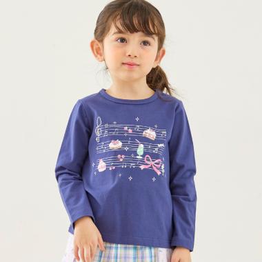 【GOOD PRICE】 スイーツミュージック 長袖Tシャツ