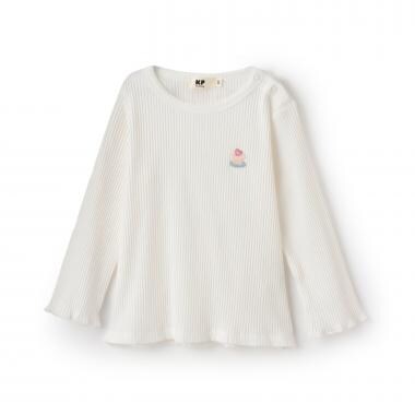 テレコ 長袖Tシャツ