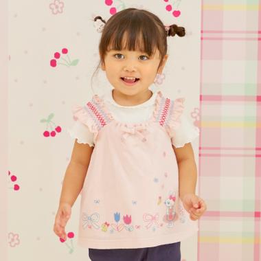 【接触冷感】mimiちゃん　ノースリーブチュニック