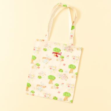 ローン総柄プリント バッグ