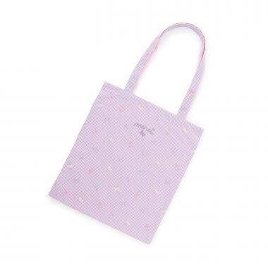 ギンガム 発泡プリント バッグ