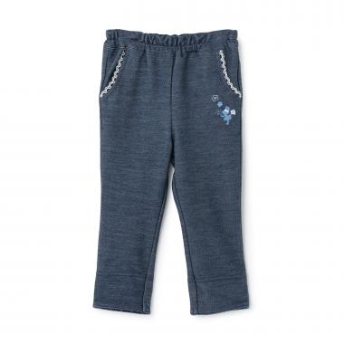 デニムニット パンツ